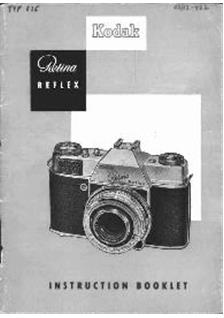 Kodak Retina Reflex manual. Camera Instructions.